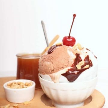 Vegan Ice Cream Sundae