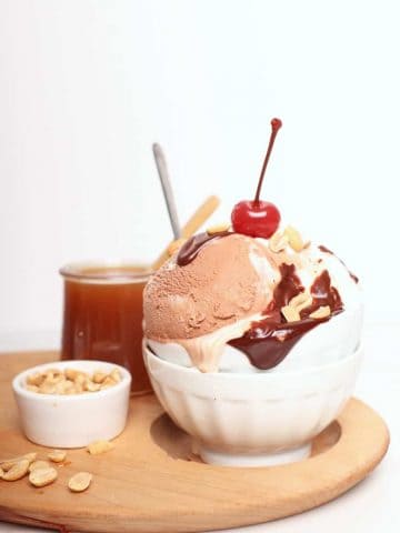 Vegan Ice Cream Sundae