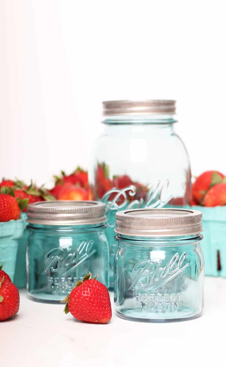 Ball vintage canning jars