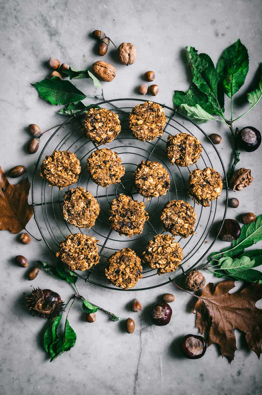 Pumpkin Spiced Breakfast Cookies