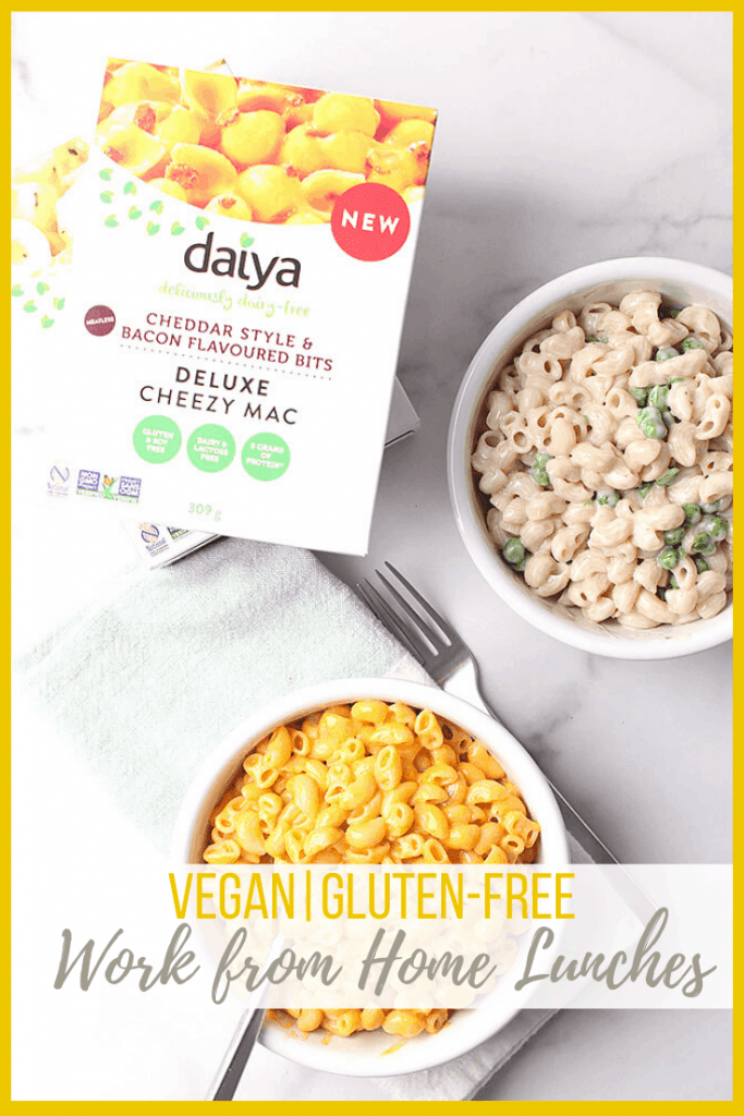 Looking for easy work from home lunch ideas? Daiya has you covered! From creamy Cheezy Mac to freezer-friendly burritos to gluten-free pizza, there is something for everyone. Simplify lunch and choose Daiya. 