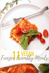 Stock your freezer full of these 11 Freezer-Friendly Vegan Meals. For all of life's unexpected moments, it's always good to have wholesome and convenient meals on hand. Hearty dinner meals the whole family will love.