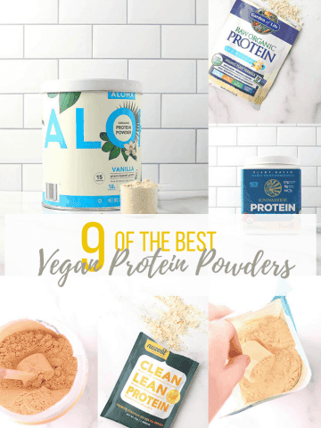 It's the ultimate protein powder review. 9 of the Best Vegan Protein Powders compared side-by-side. Get protein to calorie ratio, cost analysis, breakdown of ingredients, nutritional information, and more.