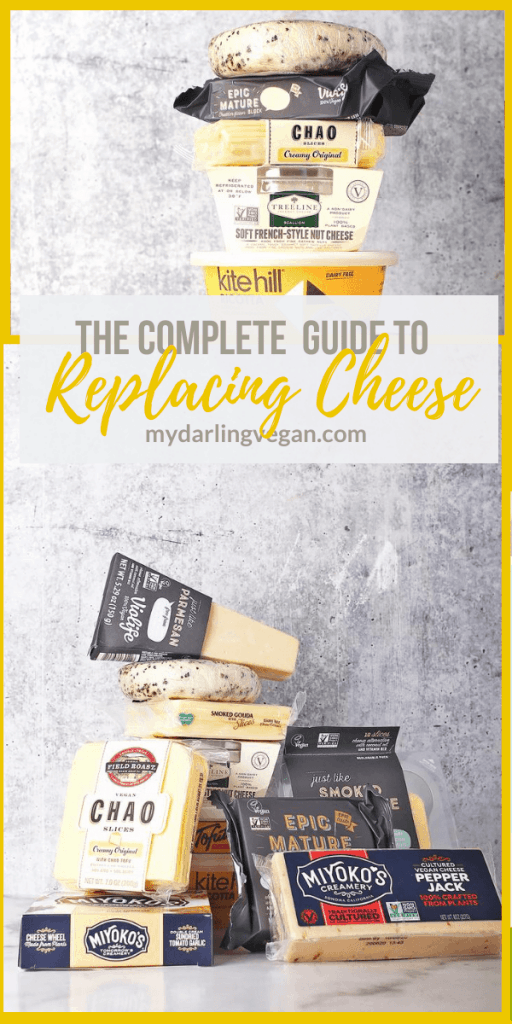 Finding cheese substitutions may be the biggest obstacle for people wanting to eat a vegan diet. Here is your complete guide to replacing cheese. With so many store bought and homemade options, your cheese craving will be satisfied!